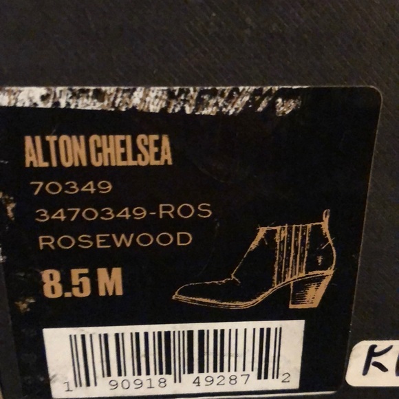 FRYE Alton Chelsea Boot in Rosewood suede 8 1/2 - Picture 5 of 13